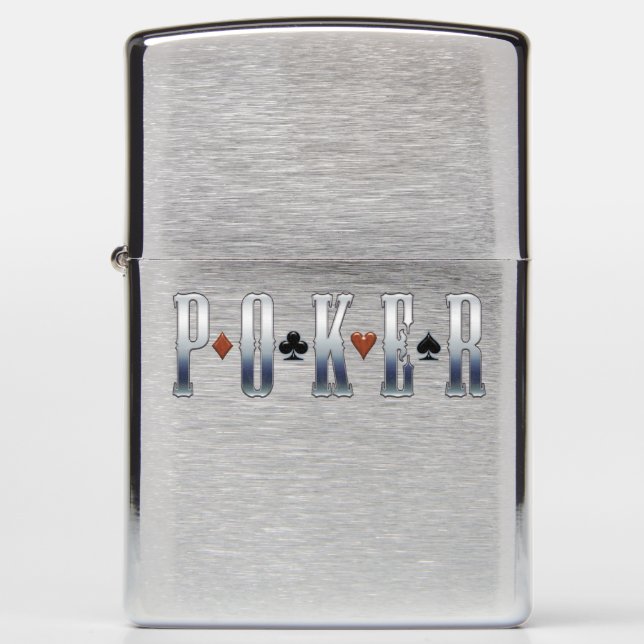 Poker Zippo Lighter (Front)