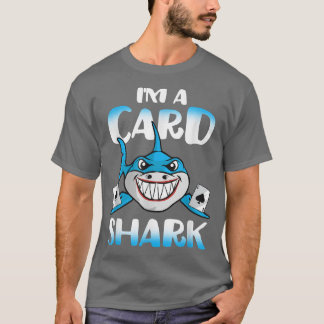 PokerCard Shark Casino GambleBeach  T-Shirt