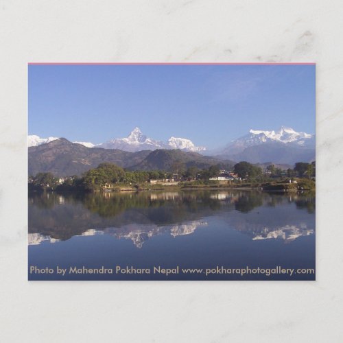 Pokhara Nepal Postcard