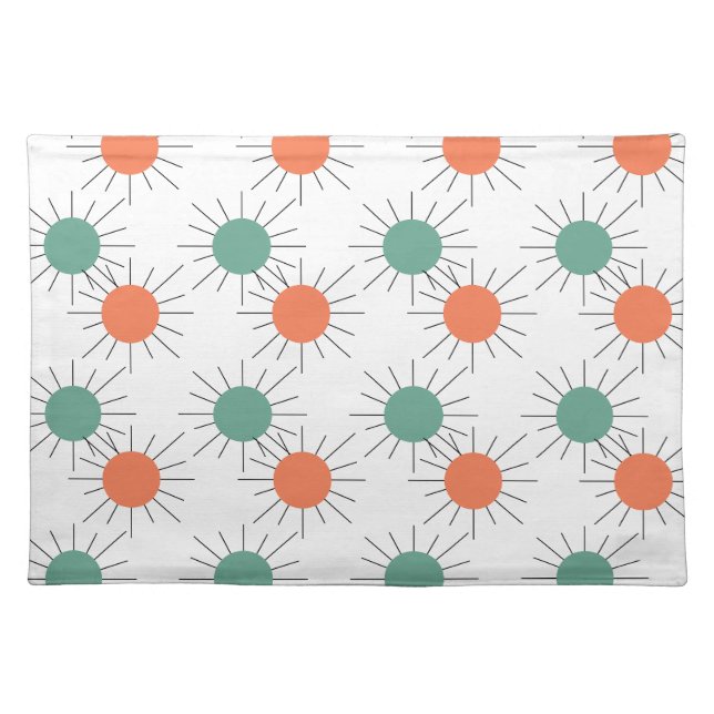 Poky Balls  Cloth Placemat (Front)