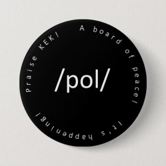 /POL/ PINBACK BUTTON