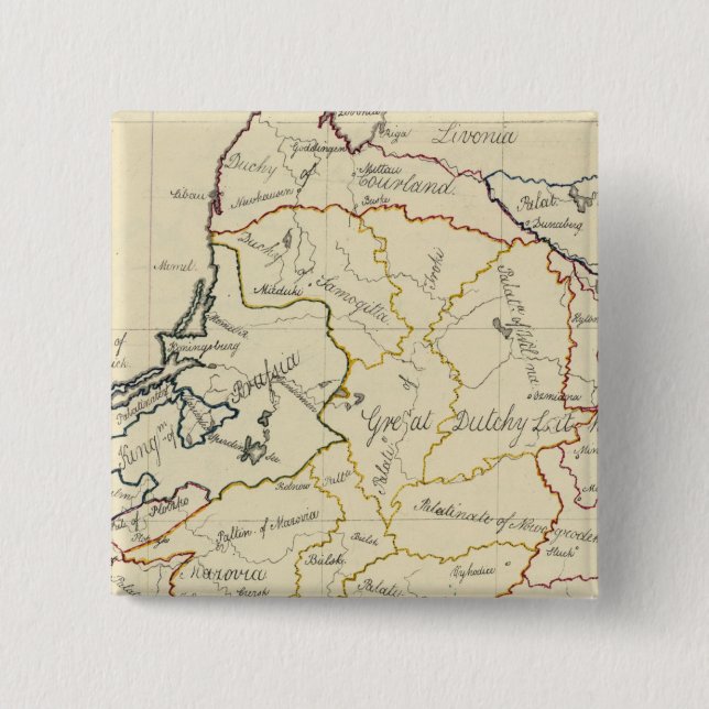 Poland 4 pinback button (Front)