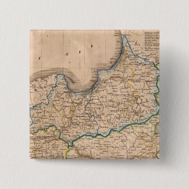 Poland and Russia Pinback Button (Front)