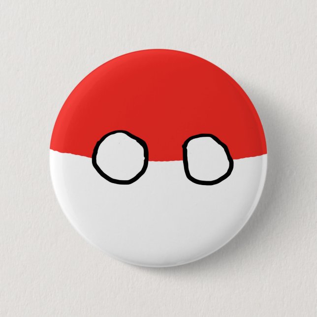 Poland Ball Button (Front)