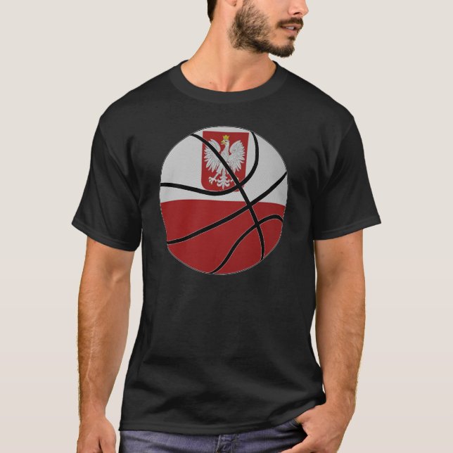 Poland Basketball T-shirt (Front)