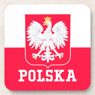 Poland Beverage Coaster