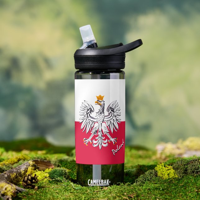 Poland bottle, patriotic Polish Flag Water Bottle (Outdoor)