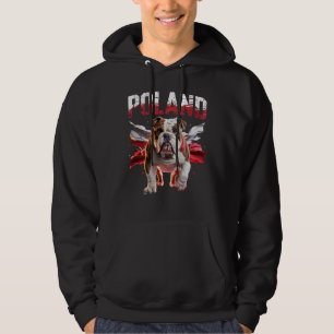 Poland Bulldogs Proud Dog Lovers Apparel for Fans Hoodie