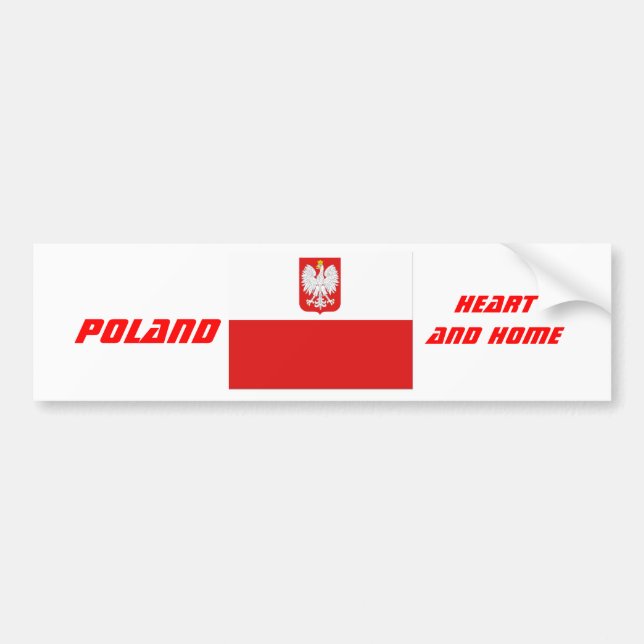 Poland Bumper Sticker (Front)