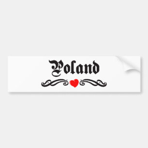 Poland Bumper Sticker