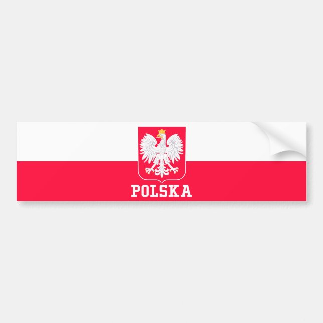 Poland Bumper Sticker (Front)