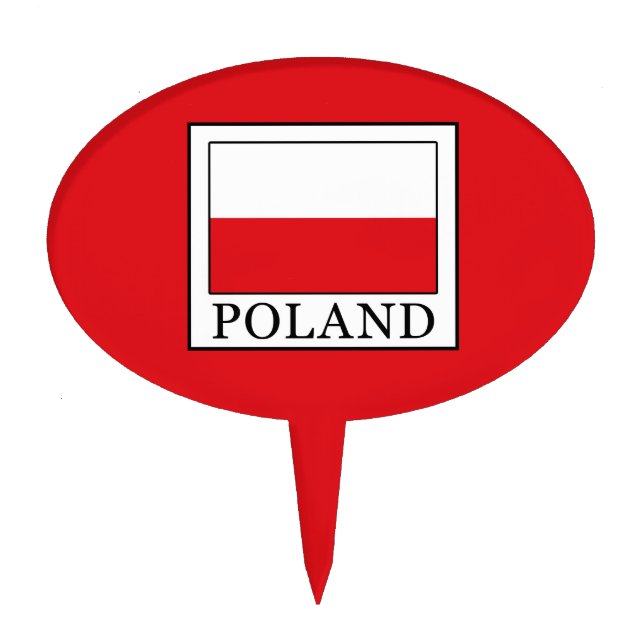 Poland Cake Topper (Front)