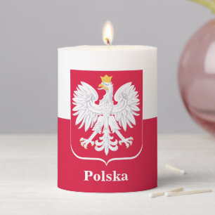 Poland Candle & Polish Flag Candles / Polska