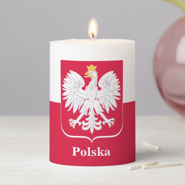Poland Candle & Polish Flag Candles / Polska (In Situ)