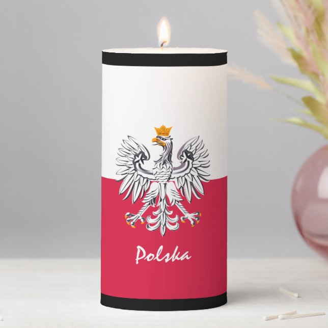 Poland Candle & Polish Flag Candles / Polska (In Situ)