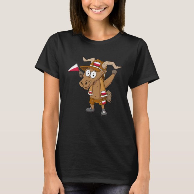 Poland Capricorn fan T-Shirt (Front)