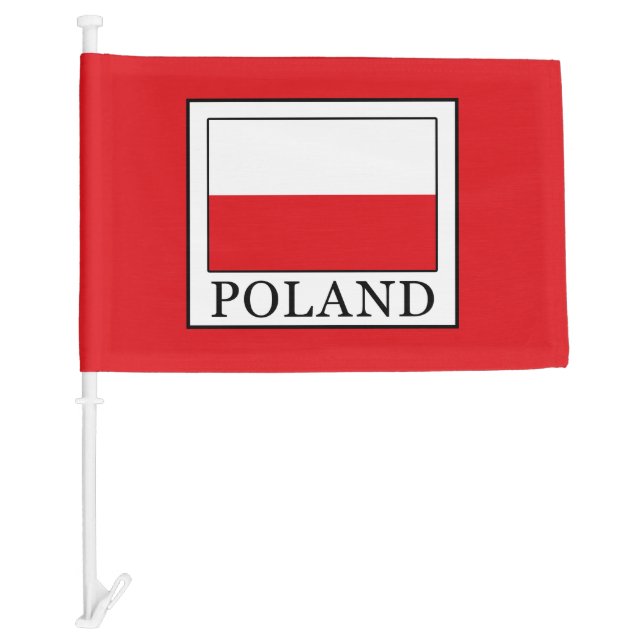 Poland Car Flag (Front)