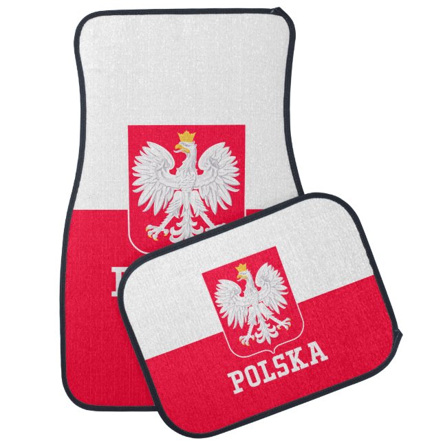 Poland Car Floor Mat (Set)