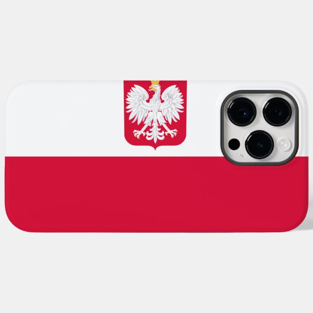 Poland Case-Mate iPhone Case (Back (Horizontal))