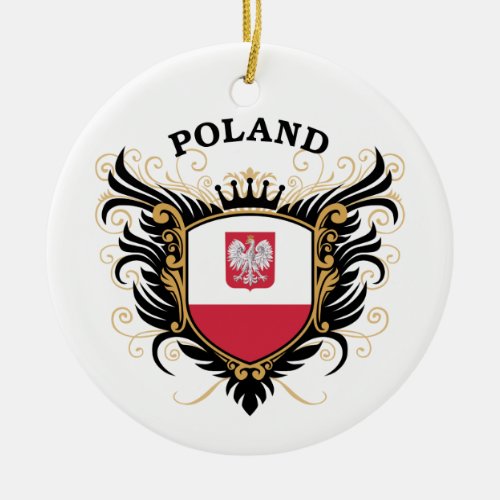 Poland Ceramic Ornament