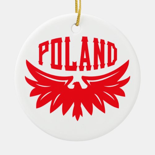 Poland Ceramic Ornament