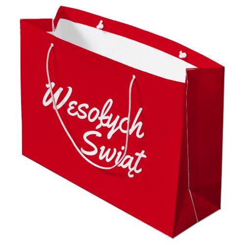 Poland Christmas Gift Bag