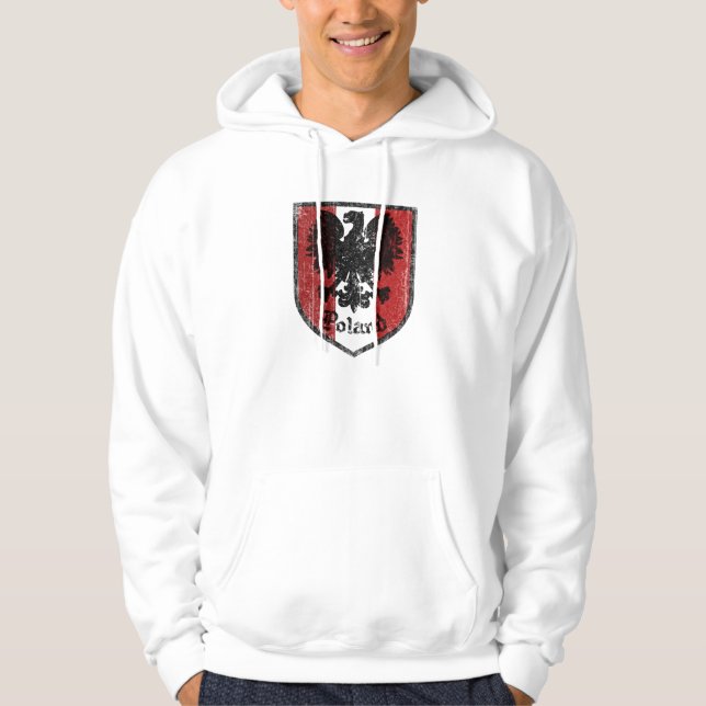 Poland Coat of Arms Flag Sweatshirt (Front)