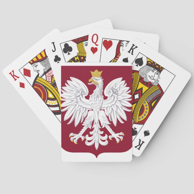 Poland Coat of Arms Poker Cards (Back)