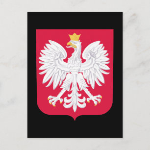 Poland Coat of Arms Postcard