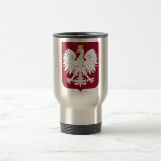 Poland Coat of Arms Travel Mug