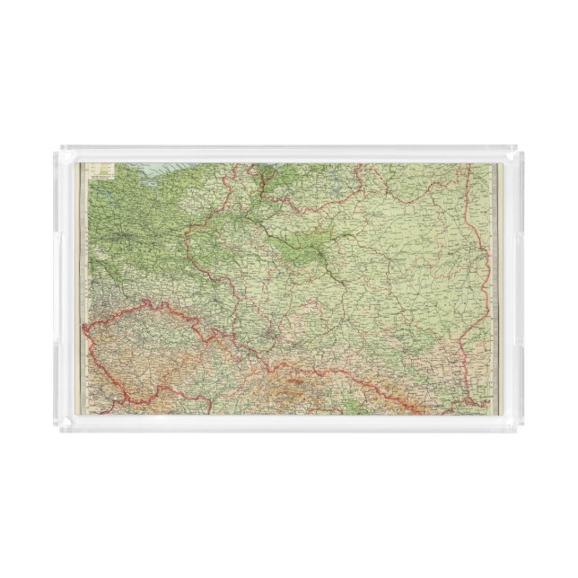 Poland & CzechoSlovakia Acrylic Tray (Front)