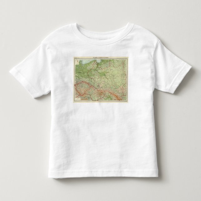 Poland & CzechoSlovakia Toddler T-shirt (Front)