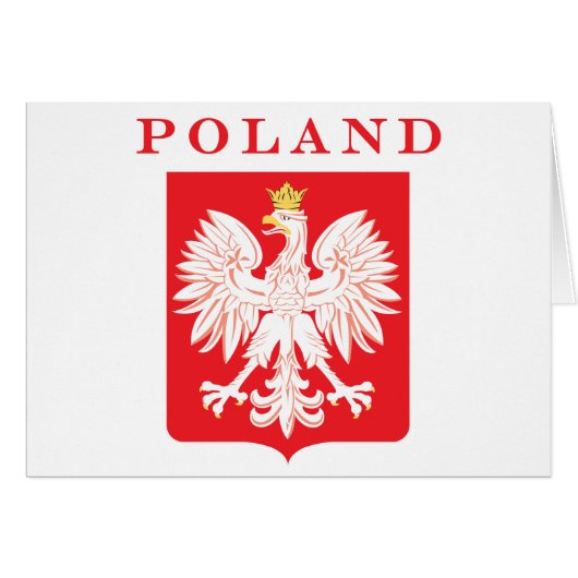 Poland Eagle Red Shield (Front Horizontal)