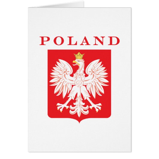 Poland Eagle Red Shield Cards (Front)