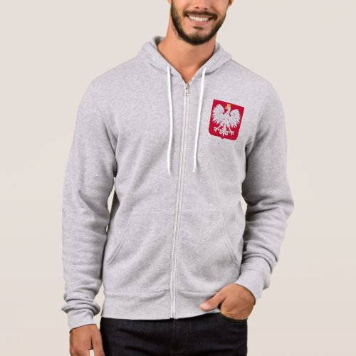 poland emblem hoodie