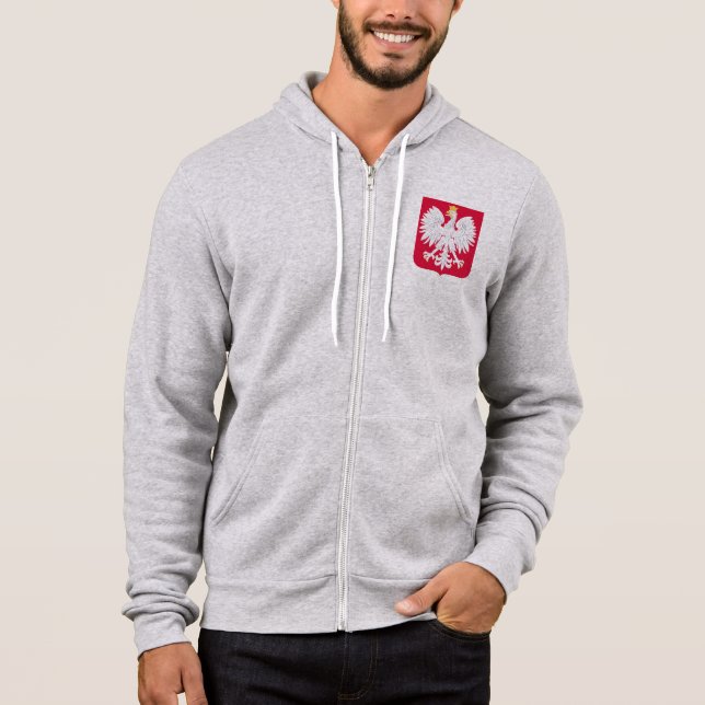 poland emblem hoodie (Front)