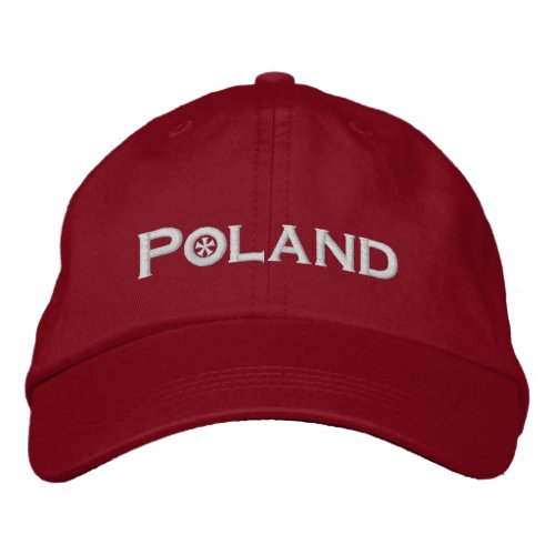 Poland Embroidered Baseball Hat