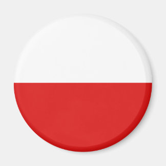 Poland Fisheye Flag Magnet