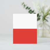 Poland flag (Standing Front)