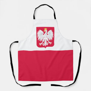 Poland Flag Apron