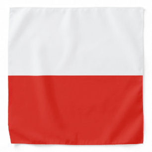 Poland flag bandana
