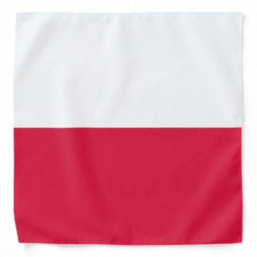 Poland Flag Bandana