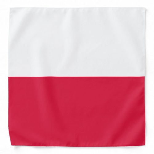 Poland Flag Bandana