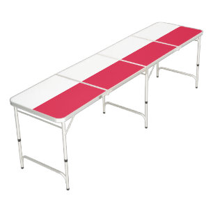 Poland Flag Beer Pong Table