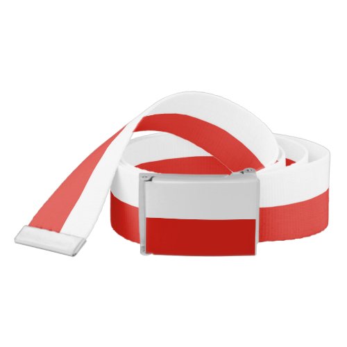 Poland flag belt