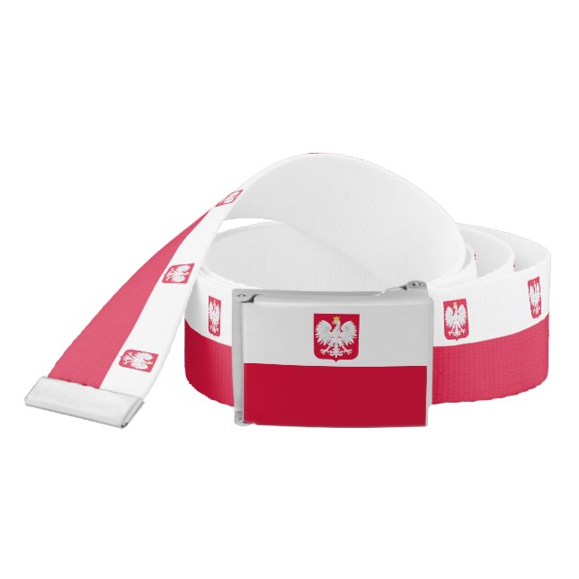 Poland Flag Belt (Snake)