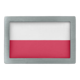 Poland Flag Belt Buckle