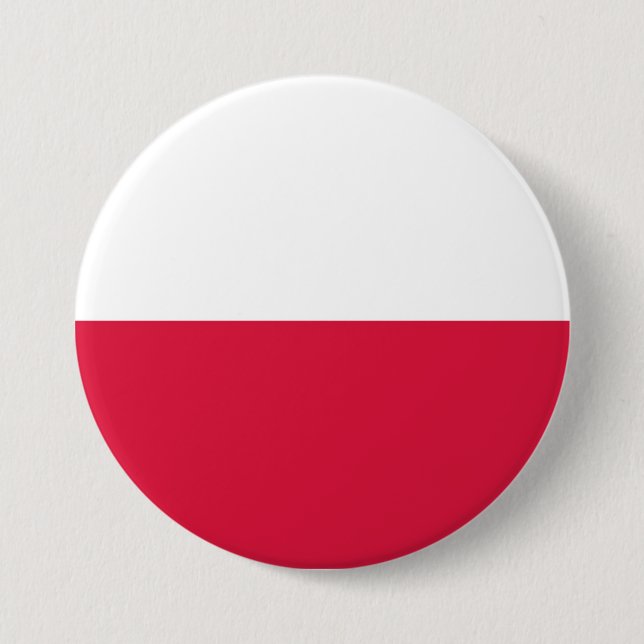 Poland Flag Button (Front)