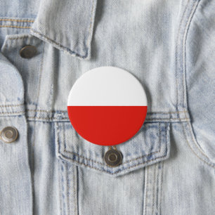Poland flag button