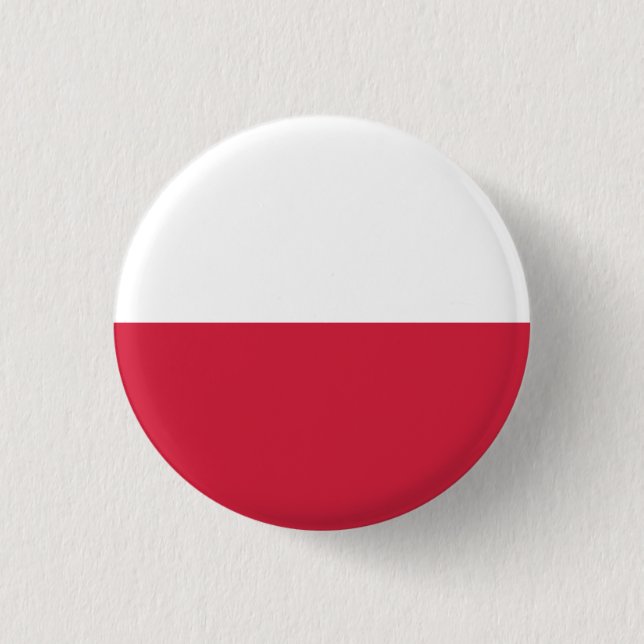 Poland Flag Button (Front)